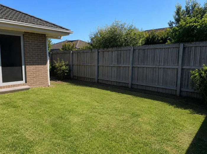 A clear, tidy property after a BINZA clean-up